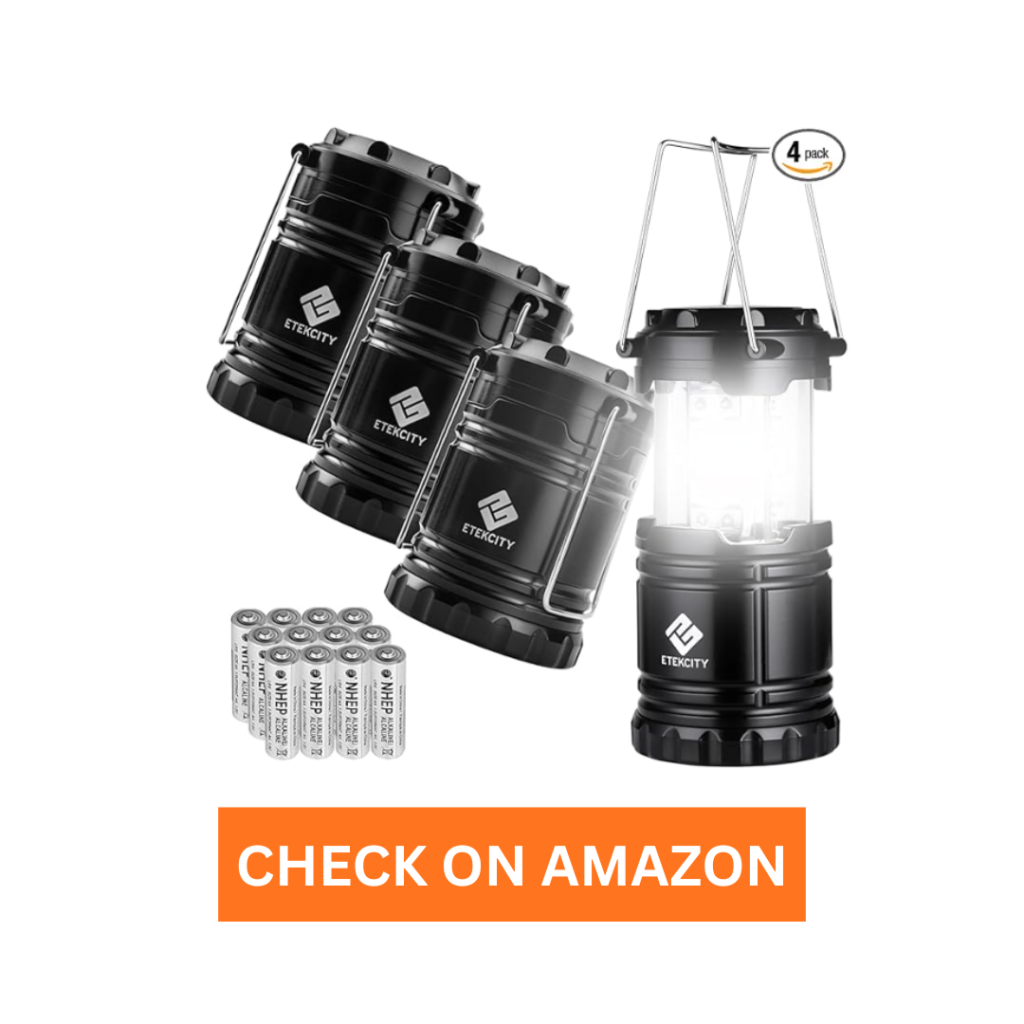 Etekcity Camping Lanterns for Power Outages