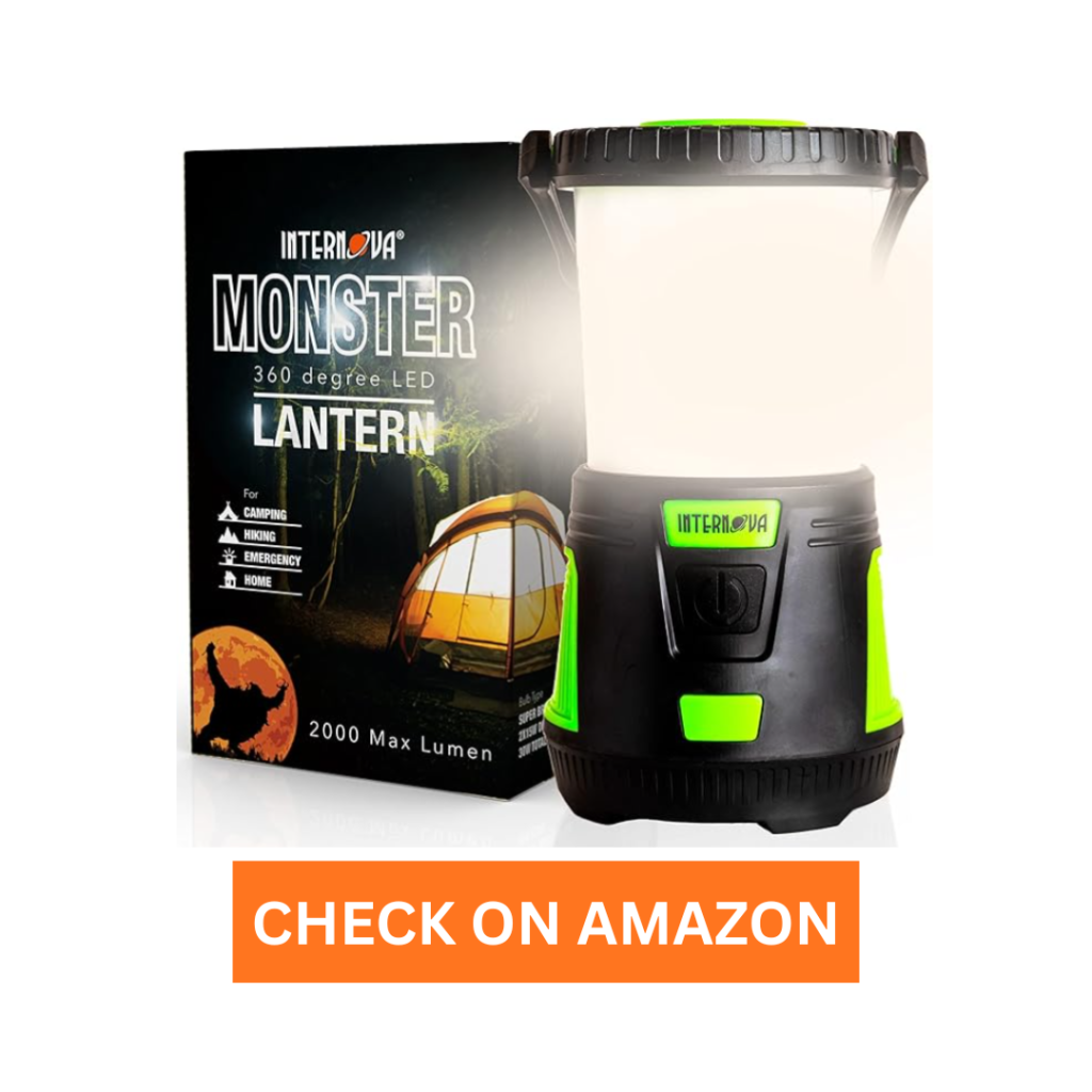 Internova 2000 Lumen LED Camping Lantern