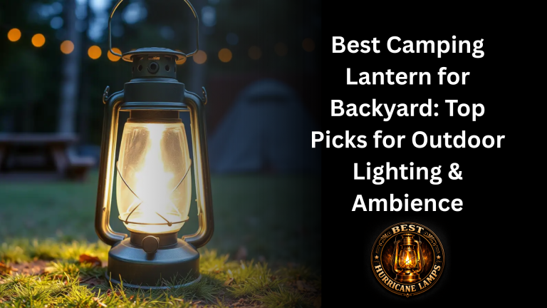 Best Camping Lantern for Backyard