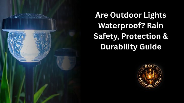 Are Outdoor Lights Waterproof