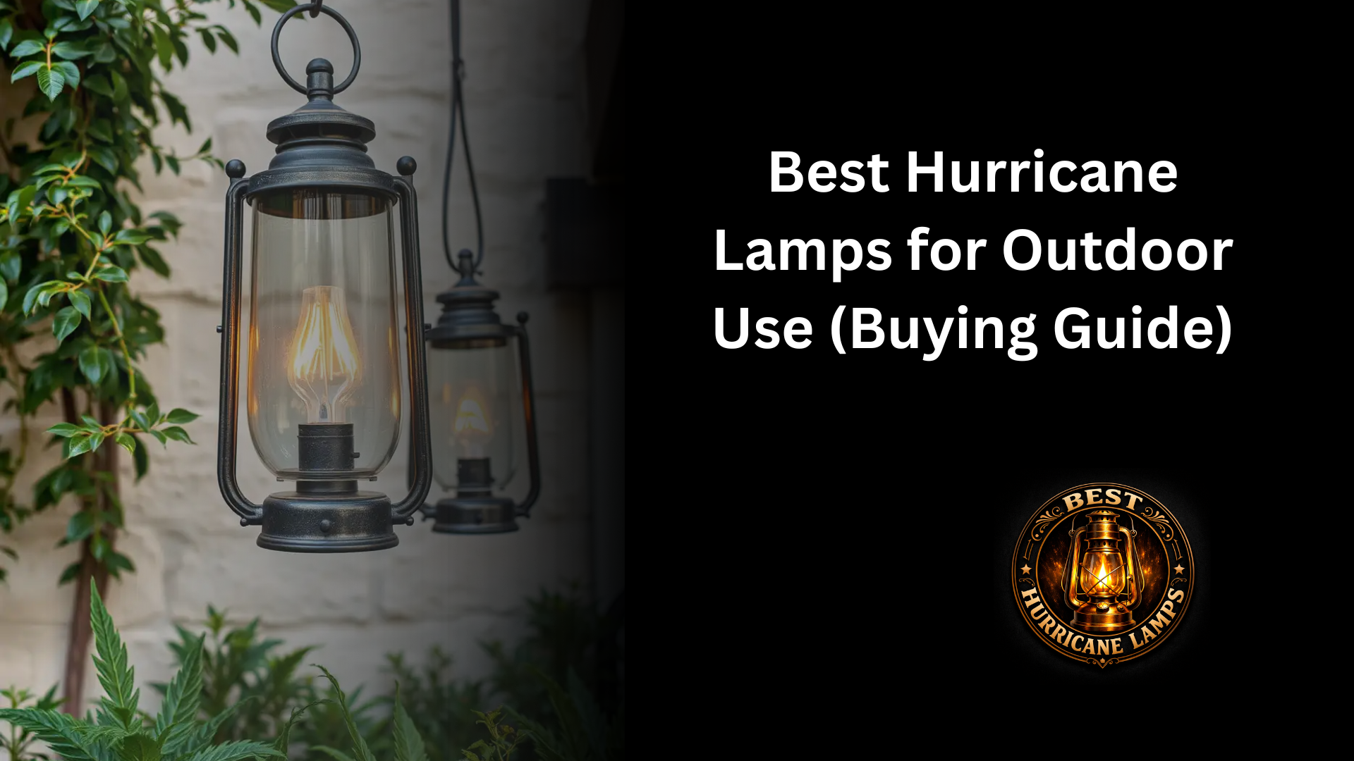 Best Hurricane Lamps for Outdoor Use