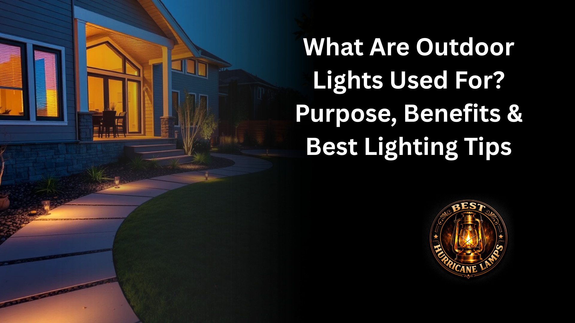 What Are Outdoor Lights Used For