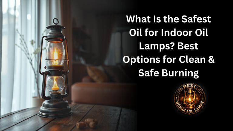What Is the Safest Oil for Indoor Oil Lamps