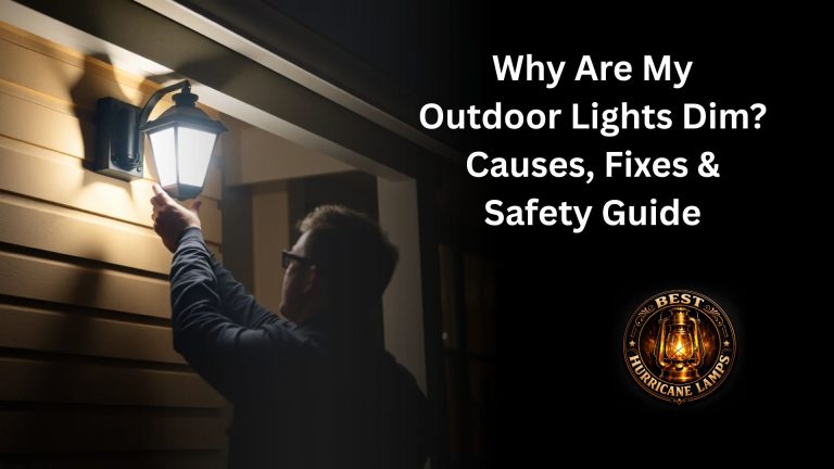 Why Are My Outdoor Lights Dim