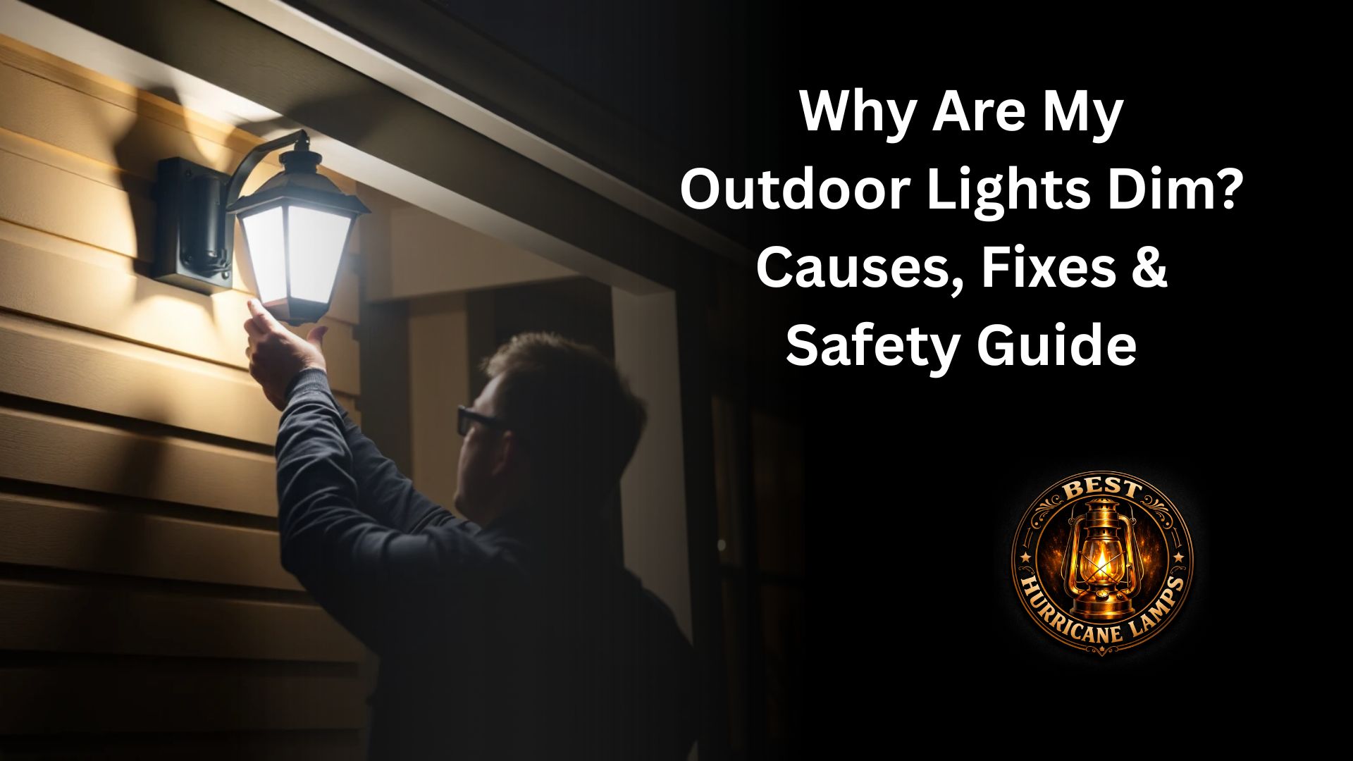 Why Are My Outdoor Lights Dim