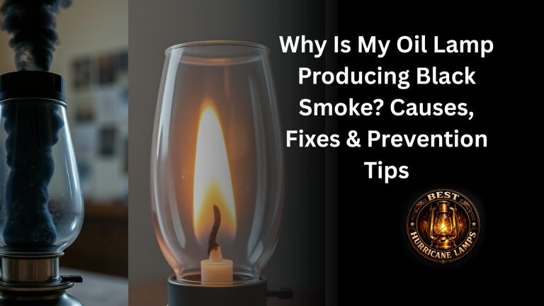 Why Is My Oil Lamp Producing Black Smoke